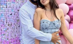 بوراك أوزجيفيت يحتفل بعيد ميلاد زوجته فهرية أفجان