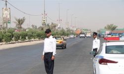 قرار من المرور بشان الطرق السريعة في كربلاء