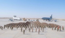 الحرس الثوري الإيراني: قواتنا استهدفت صباح اليوم قاعدة الظفرة الجوية في الإمارات بعدد كبير من المسيرات.