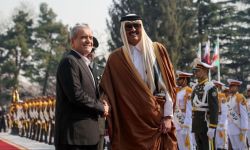 لبحث المستجدات الأخيرة.. وصول أمير دولة قطر إلى طهران