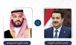 بحثا خلاله العلاقات الثنائية بين البلدين..  اتصال بين السوداني و بن سلمان..