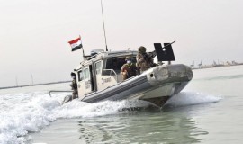 العراق ينفذ عملية امنية في عمق البحر بمياه الخليج العربي