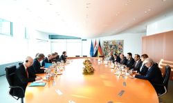 السوداني والمستشار الألماني يترأسان جولة من المباحثات بين البلدين