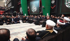 السوداني يشارك في مجلس عزاء حسيني أقامه الحكيم بمناسبة حلول شهر محرم.