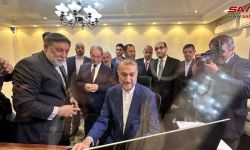 افتتاح المبنى الجديد للقسم القنصلي للسفارة الإيرانية في دمشق