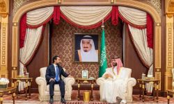 بن سلمان يستقبل الحلبوسي في الرياض