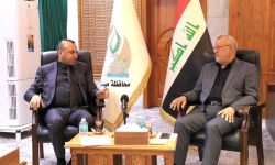 وزير العمل يبحث مع محافظ ميسان إقامة برامج تدريبية لتأهيل الشباب