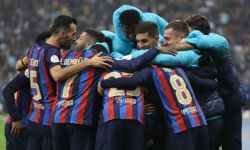 برشلونة بطلاً لكاس السوبر الاسباني بعد فوزه على ريال مدريد بثلاث اهداف مقابل هدف.