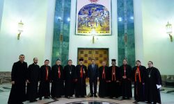 السوداني يستقبل بطريرك السريان الكاثوليك في العالم