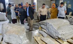 ترميم وصيانة عدد من القطع الاثارية في متحف الموصل الحضاري