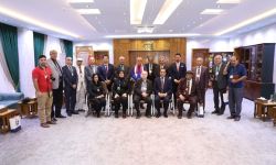 ميسان تستقبل وفدا ثقافيا ومنظمة "عيون الثقافة الإنسانية"