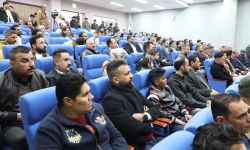 وزير الشباب والرياضة يفتتح المجمع الترفيهي والثقافي والرياضي في مدينة بسماية