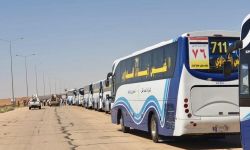 عبور أولى قوافل الحج البرية عبر منفذ عرعر الحدودي