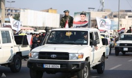 تنظيم تشييع رمزي لشهداء الحشد الشعبي في بغداد