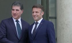 ماكرون يستقبل نيجيرفان بارزاني في قصر الإليزيه