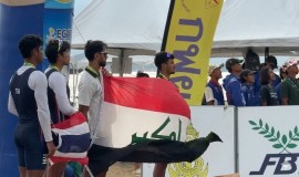 بطولة آسيا الشاطئية.. منتخب العراق للتجديف يحرز الميدالية البرونزية