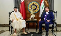 أمير قطر: نأمل أن تنعكس مخرجات وقرارات القمة في تعزيز تضامننا العربي.