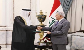 العراق يتسلم دعوة رسمية من السعودية، للمشاركة في أعمال الدورة غير العادية لمجلس الجامعة العربية على مستوى القادة لبحث العدوان على قطاع غزة والتطورات في الأراضي الفلسطينية المحتلة".