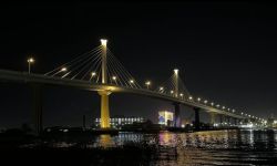 غرق زورق سياحي في شط العرب