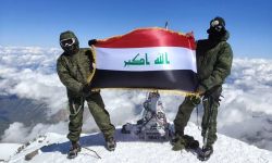 فريق القوات الخاصة العراقية يحقق المركز الأول بتسلق عاشر أعلى قمة جبلية بالعالم