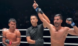 اللاعب إياد البدر ينال بطولة المواي تاي بتايلند