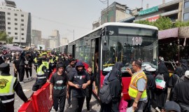 النقل: استمرار نقل زائري الأربعينية بالتزامن مع ساعات الذروة