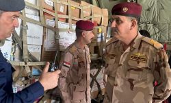 انطلاق شحنة جديدة من المساعدات الإنسانية من بغداد إلى غزة