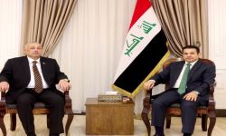 الاعرجي والقائم بأعمال السفارة العراقية في سوريا يبحثان تعزيز التواصل بين البلدين