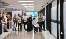 مطار بغداد الدولي يشهد استقبالاً كبيراً للمسافرين العائدين من خارج العراق.