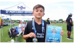 تياغو ميسي يقود فريقه براعم إنتر ميامي للفوز بكأس عيد الفصح بمشاركة (300) فريق