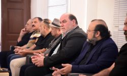 بالصور: مجلس العزاء الذي أقامته نقابة الفنانين العراقيين على روح الفنانة القديرة إقبال نعيم.