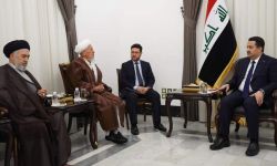 السوداني يستقبل وفد مجلس علماء الشيعة في أفغانستان في بغداد