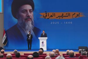 السوداني يؤكد أنه لا مجال لمناقشة ربط التغيير في سوريا بتغيير النظام السياسي في العراق ، كوننا نمتلك نظاماً ديمقراطياً تعددياً يضمُّ الجميع، ويضمن التداول السلميَّ للسلطة.